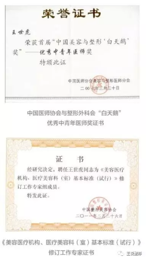 王世虎教授简介_广州军美整形技术院长
